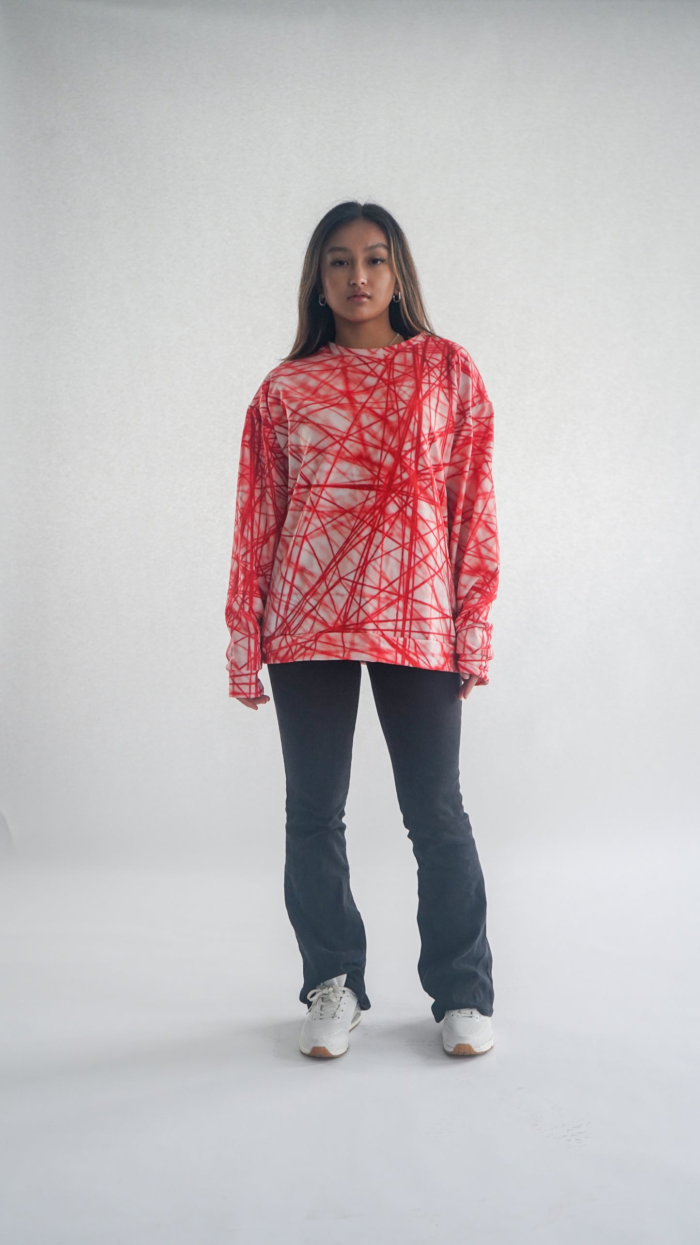 Red Lines sweatshirt