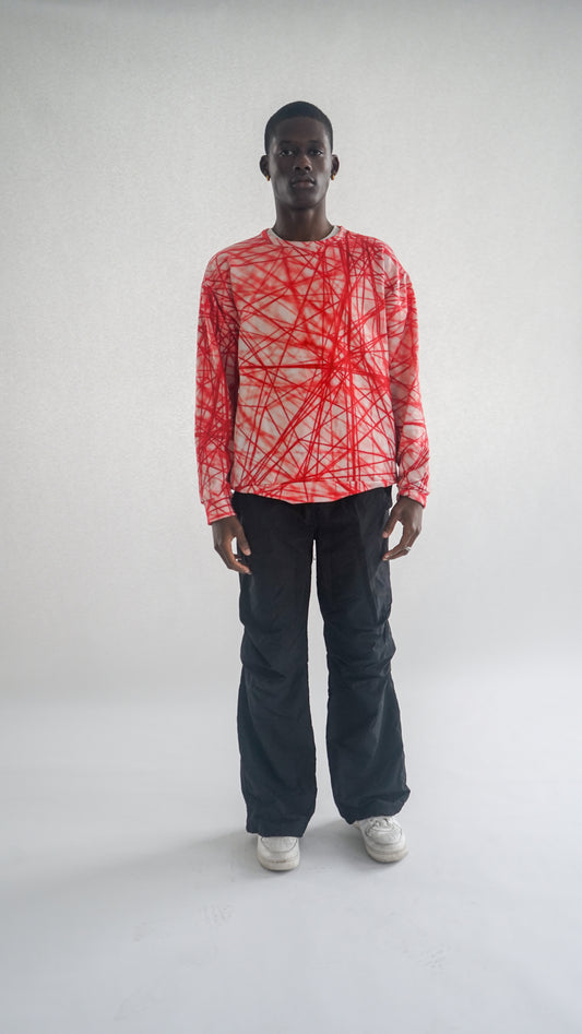 Red Lines sweatshirt