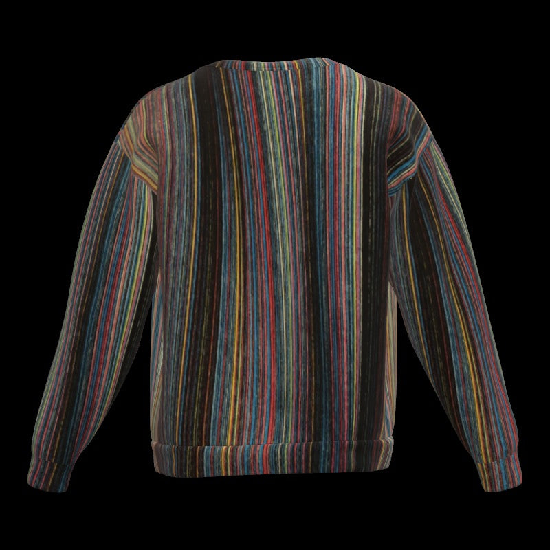 Brown Stripes Sweatshirt