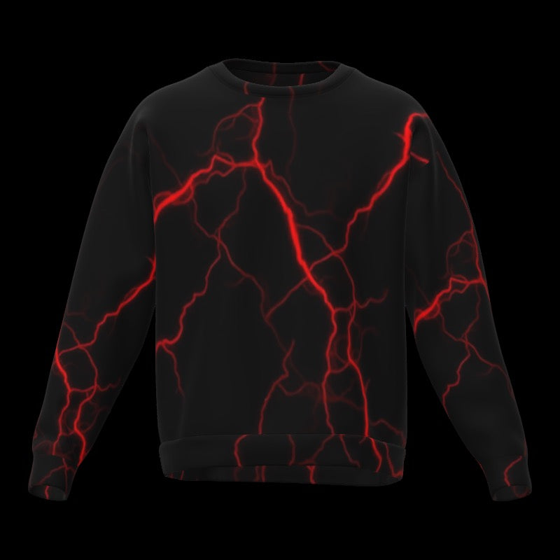 Red Lightning Sweatshirt