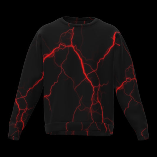 Red Lightning Sweatshirt