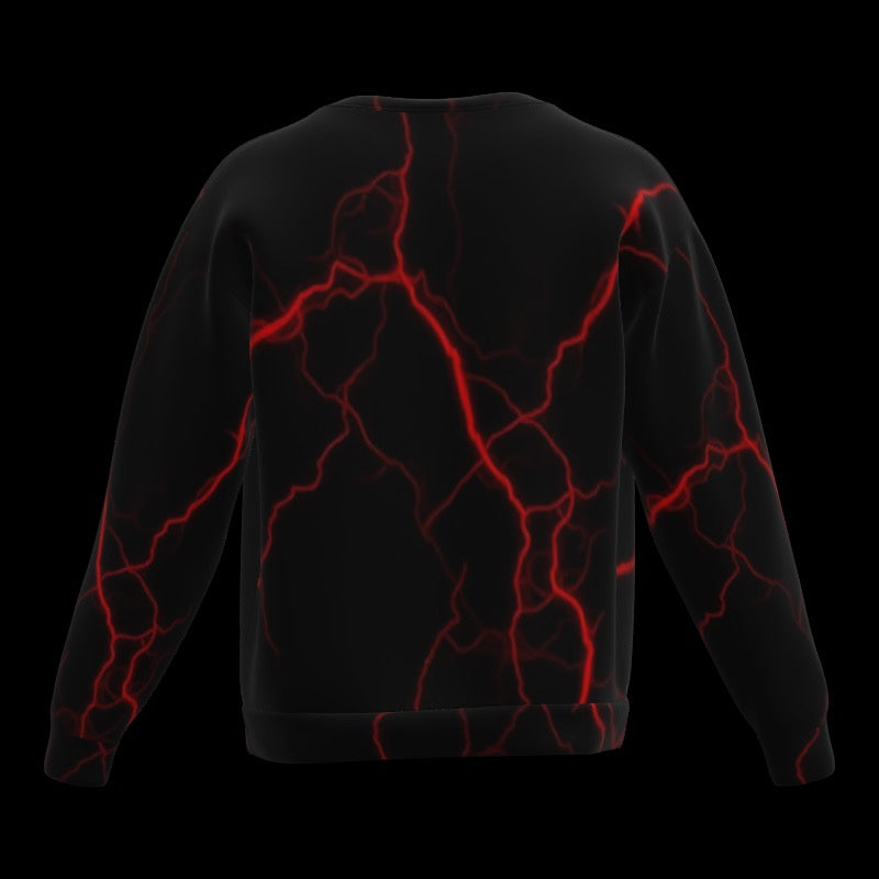 Red Lightning Sweatshirt